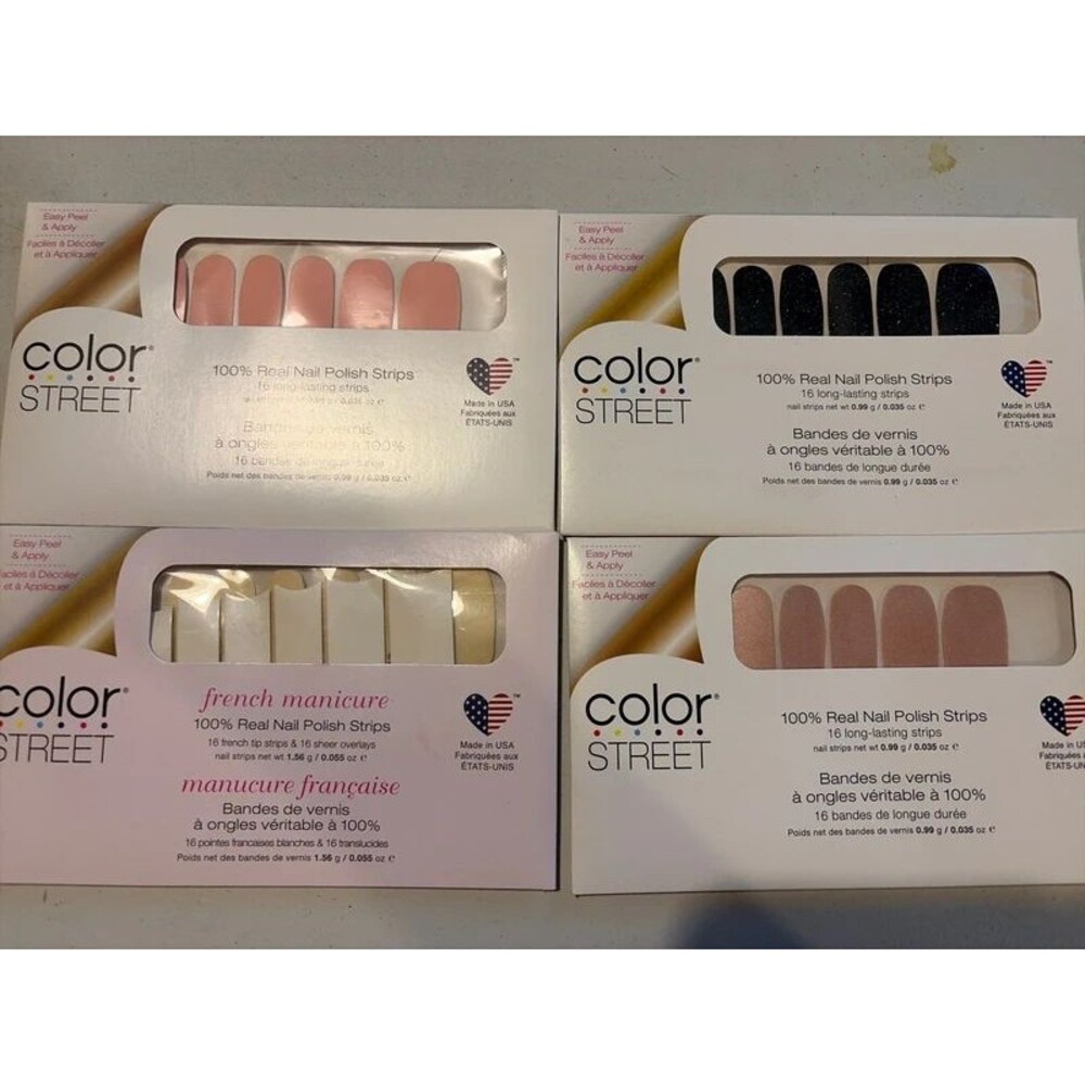 Color street nail polish strips